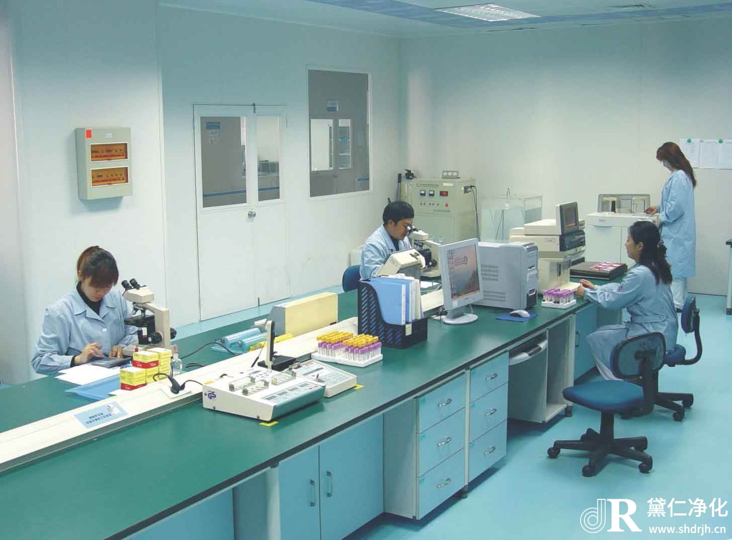 PCR实验室气流设计